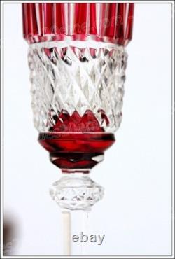 Flûte à Champagne en cristal de Saint Louis modèle Tommy neuve Champagne flute