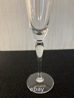 Flûte à champagne modèle Amadeus cristal de Saint Louis