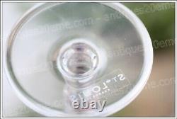 Flûte en cristal de St Louis modèle Bubbles bleu NEUVE Champagne fute NEW