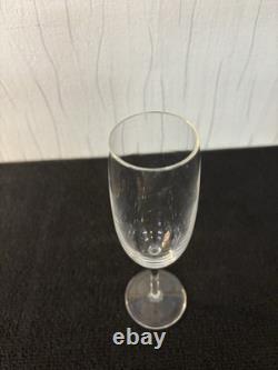 Flûtes à champagne Uni cristal Saint Louis