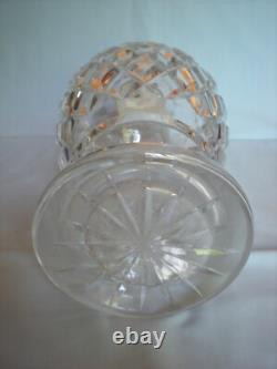 GRAND PIED DE LAMPE CrISTAL (BACCARAT, SAINT LOUIS)