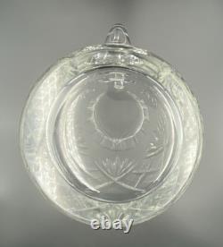 Grand Pichet Cristal De Saint Louis Chantilly Broc À Eau Orangeade
