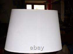 Grand Pied de Lampe vague Cristal Saint Louis Estampillé France 25 cm ht douille