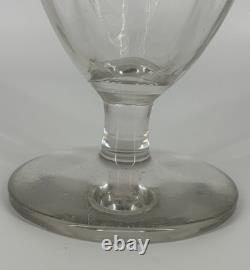Grand Vase Cristal Gravé Décor Floral Art Déco Baccarat Saint Louis 35,5cm