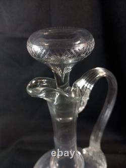 Grande Aiguière Carafe Décanter Cristal Baccarat St Louis XIXe Service Verre