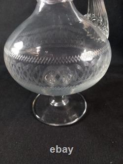 Grande Aiguière Carafe Décanter Cristal Baccarat St Louis XIXe Service Verre