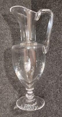 Grande Aiguière En Cristal De St LOUIS Broc Pichet Carafe Eau Vin