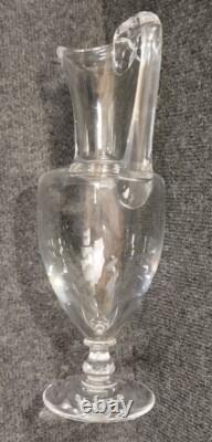 Grande Aiguière En Cristal De St LOUIS Broc Pichet Carafe Eau Vin