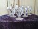 Jolie Serie 6 Grands Verres A Eau En Cristal Saint Louis Poincare Art Deco N°2