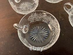 Lot 12 coupelles à dessert cristal de Saint Louis (prix des 12)