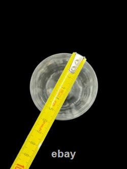 Lot 14 Verres Cristal BACCARAT SAINT LOUIS Ancien Vintage France À Pied Gravé