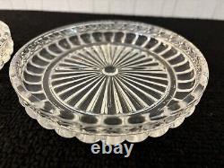 Lot 2 dessous de bouteille en cristal de Saint Louis (prix des 2)