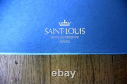 Lot 6 portes couteaux modèle pagode en cristal de Saint Louis (prix des 6)