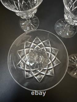 Lot 7 Verres À Vin En Cristal Saint Louis Modèle Adour