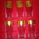 Lot De 6 Grands Verres 13,5 Cm Cristal De St Louis Thistle Or