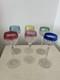 Lot De 6 Verres Couleur Roemer Cristal De France Baccarat St Louis