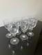 Lot De 7 Verres A Vin Rouge En Cristal De Saint Louis Modèle Millet