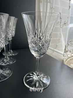Lot de 10 Verres À Eau En Cristal Saint Louis Modèle Tarn
