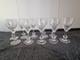 Lot De 10 Verres Liqueur Cristal Saint Louis Mod&egrave;le Massenet Haut 9,8 Cm