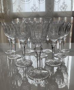 Lot de 10 verres à vin Cristal Saint Louis collection Tommy hauteur 16 Cm
