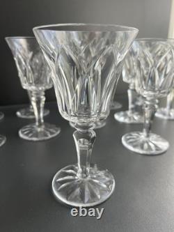 Lot de 12 Verres À Vin Rouge En Cristal Saint Louis Modèle Camargue