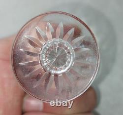 Lot de 14 verres à alcool + carafe, modèle Massenet, en cristal de Saint Louis