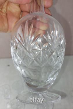 Lot de 14 verres à alcool + carafe, modèle Massenet, en cristal de Saint Louis
