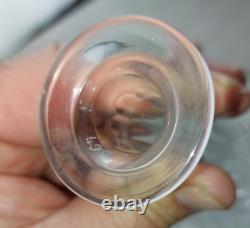 Lot de 14 verres à alcool + carafe, modèle Massenet, en cristal de Saint Louis