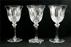 Lot de 3 verres Saint Louis Tommy, 13,9 cm, cristal, signés