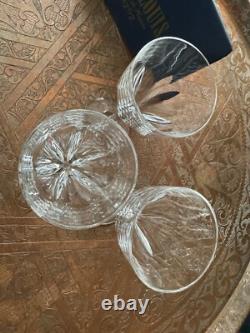 Lot de 3 verres à vin Cristal Saint Louis modèle Bristol signés très bon état