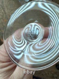 Lot de 3 verres à vin Cristal Saint Louis modèle Bristol signés très bon état