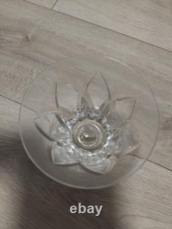 Lot de 4 verres à eau en cristal de SAINT-LOUIS Modèle MASSENET Signés