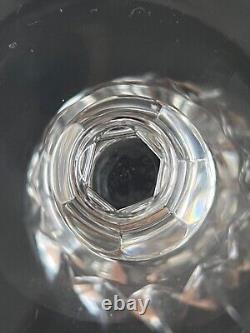 Lot de 4 verres à vin rouge Cristal Saint-Louis modèle Guernesey signés TBE