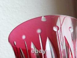 Lot de 6 VERRES à VIN ROEMER en Cristal de SAINT LOUIS MODÈLE Tommy A RESTAURER