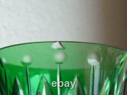 Lot de 6 VERRES à VIN ROEMER en Cristal de SAINT LOUIS MODÈLE Tommy A RESTAURER