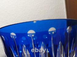 Lot de 6 VERRES à VIN ROEMER en Cristal de SAINT LOUIS MODÈLE Tommy A RESTAURER