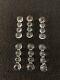 Lot De 6 Portes Couteaux Modèle Bubble En Cristal De Saint Louis (prix De 6)