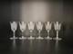 Lot De 6 Verres à Eau Cristal Taillé Saint St Louis Modèle Tarn 18 Cm