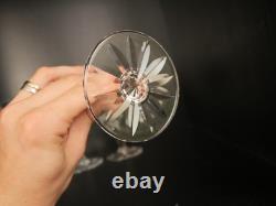 Lot de 6 verres à Eau cristal taillé Saint ST Louis modèle Tarn 18 cm