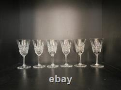 Lot de 6 verres à Eau cristal taillé Saint ST Louis modèle Tarn 18 cm
