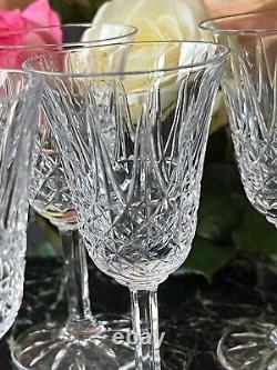 Lot de 6 verres à porto/vin blanc Cristal Saint Louis modèle Tarn hauteur 13 cm