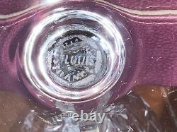 Lot de 7 verres en cristal Saint Louis, modèle chantilly, 17,7 cm