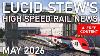Lucid Stew S High Speed Rail News May 2026 Cahsr Brightline West Northeast Corridor Alto
