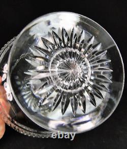 MAGNIFIQUE CONFITURIER CRISTAL ST LOUIS TAILLE COMPLET 3 PCES PARFAIT ETAT 19ème