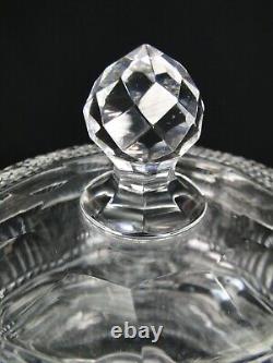 MAGNIFIQUE CONFITURIER CRISTAL ST LOUIS TAILLE COMPLET 3 PCES PARFAIT ETAT 19ème