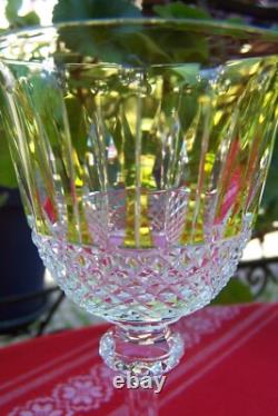 MAGNIFIQUE VERRE CRISTAL VERT CLAIR MODELE TOMMY DE SAINT-LOUIS 19,8cm