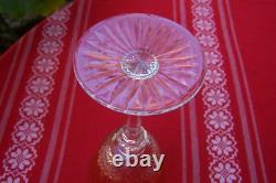 MAGNIFIQUE VERRE CRISTAL VERT CLAIR MODELE TOMMY DE SAINT-LOUIS 19,8cm