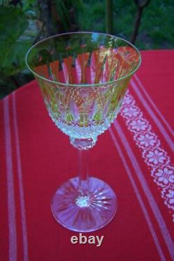 MAGNIFIQUE VERRE CRISTAL VERT CLAIR MODELE TOMMY DE SAINT-LOUIS 19,8cm