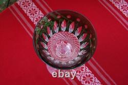 MAGNIFIQUE VERRE CRISTAL VERT MODELE TOMMY DE SAINT-LOUIS 19,8cm