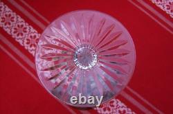MAGNIFIQUE VERRE CRISTAL VERT MODELE TOMMY DE SAINT-LOUIS 19,8cm